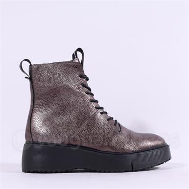 Wonders Bristol Platform Lace Ankle Boot - Bronze